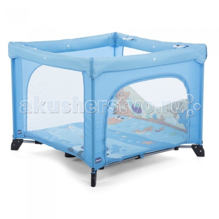Манеж Chicco Open boxOpen box Манеж Chicco Open boxOpen boxМанеж Chicco Open box Яркий и просторный квадратный манеж для малыша от рождения. Специальные кольца для передвижения ребенка и открывающаяся боковая часть делают манеж практичным и прекрасным безопасным игровым местом для малыша. Компактно, в течении минуты складывается в тростью. В сложенном виде занимает минимум места и может переноситься в специально прилагаемой сумке. Стенки манежа сделаны из специальной безопасной сетки, обеспечивающей вентиляцию. Жесткое основание (днище) и мягкий набивной матрас в чехле из хлопка обеспечивают правильное физиологическое положение тела и позвоночника ребенка во время игр и сна. Колец нет. Вес: 11 кг. Размеры: 94 х 94 х 76 см.<br>