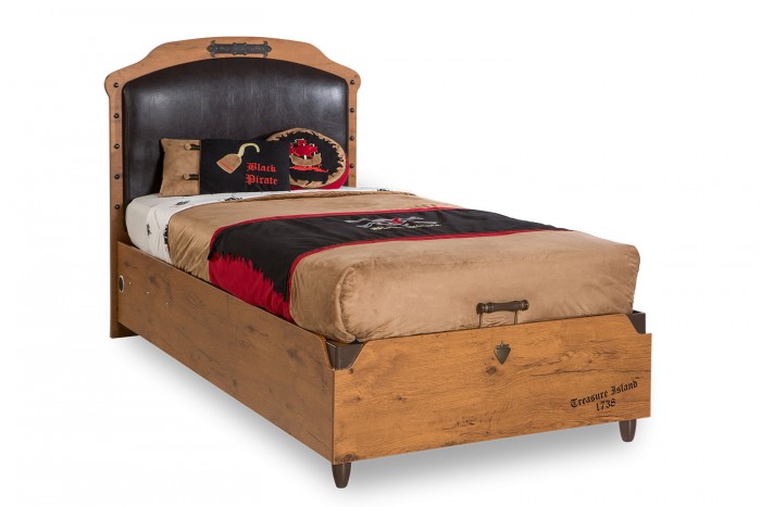 Подростковая кровать Cilek с подьемным механизмом Black Pirate
