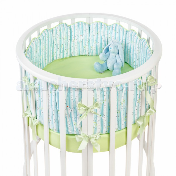 

Комплект в кроватку Colibri&Lilly Spring Grove Round (5 предметов)