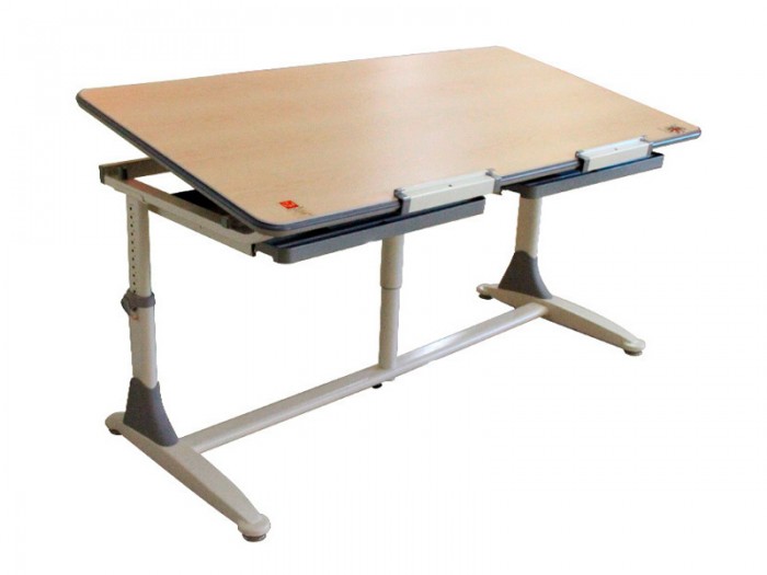 Comf-Pro Парта Twins DeskПарта Twins Desk Comf-Pro Парта Twins DeskПарта Twins DeskComf-Pro Парта Twins Desk изготовлена из экологически чистого МДФ и отвечает стандарту Е0. Все материалы конструкции стола не содержат вредных веществ. Размеры: Ширина, см: 150 Глубина, см: 75 Max высота столешницы: 79 см. Min высота столешницы: 54 см. Регулировка высоты: Да Угол наклона: 0-17 град. Высота, см: 54 - 79<br>
