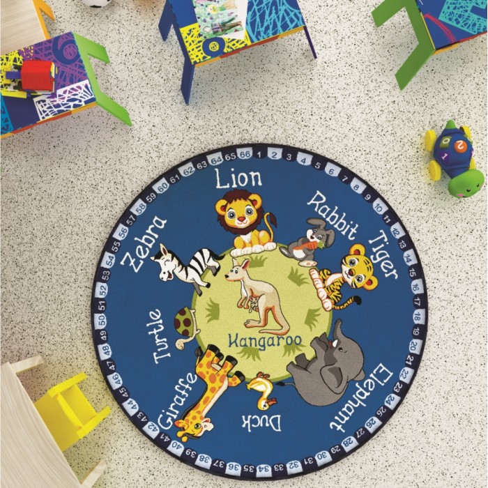 Детские ковры Confetti Kids Коврик Rugs Animal Planet 3мм 133 см, Детские ковры - артикул:479596 Детские ковры Confetti Kids Коврик Rugs Animal Planet 3мм 133 см, Детские ковры - артикул:479596