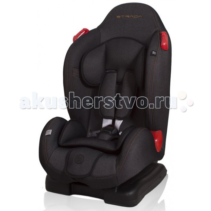 Автокресло Coto Baby Strada JeansStrada Jeans Автокресло Coto Baby Strada JeansStrada JeansДетское автокресло Coto Baby Strada Jeans предназначено для детей весом от 9 до 25 кг, для обеспечения безопасности детей возрастом примерно с 9 месяцев до 6 лет. Кресло имеет 3-точечную регулировку угла. В кресле имеются дополнительные опоры для головы и направляющие полосы для защиты таза ребенка. Особенности: 5-точечные ремни безопасности Крепежные детали для легкого и безопасного монтажа автокресла Дополнительная направляющую ремня, защищают таз ребенок Дополнительный подголовник стабилизации головы ребенка Дополнительные стельки для детей 3 позиции наклона Свидетельство о ECE R44 / 04 Внешние габариты кресла: 47 х 73 х 45 см Размеры сиденья: ширина - 27 см, глубина - 30 см Вес: 7,2 кг<br>