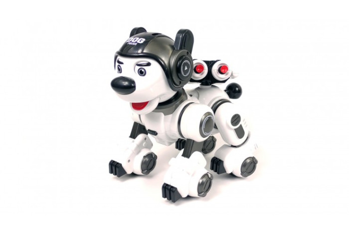 фото Create toys радиоуправляемая интеллектуальная собака робот police dog