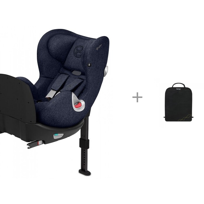 Автокресло Cybex Sirona Z i-Size Plus & Baze Z с чехлом для спинки переднего сиденья Esspero Keeping