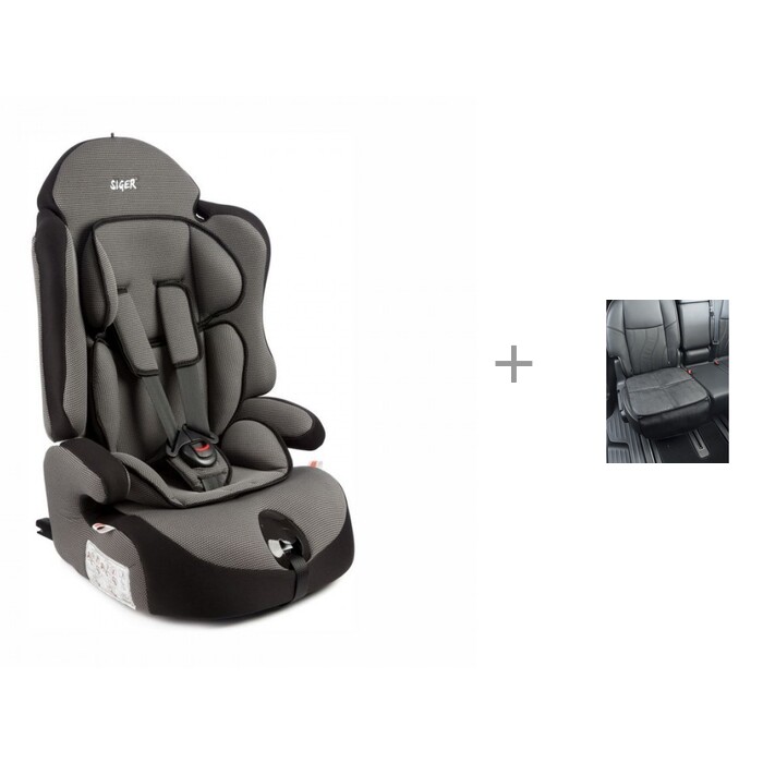 фото Автокресло Cybex Juno 2-Fix и Happy Baby Чехол-органайзер для спинки авто