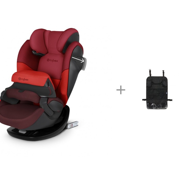 фото Автокресло Cybex Pallas M-Fix и Happy Baby Чехол-органайзер для спинки авто