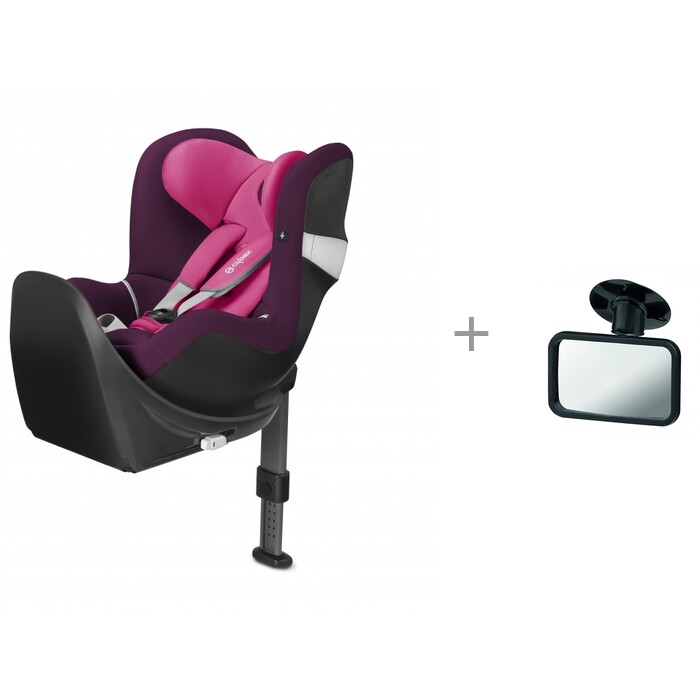 фото Автокресло cybex sirona m2 i-size + base m и зеркало для наблюдения за ребёнком safety 1st