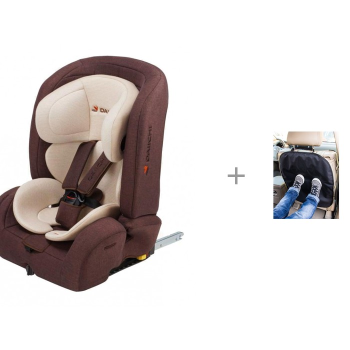 фото Автокресло daiichi d-guard toddler isofix и автобра защита сиденья из ткани