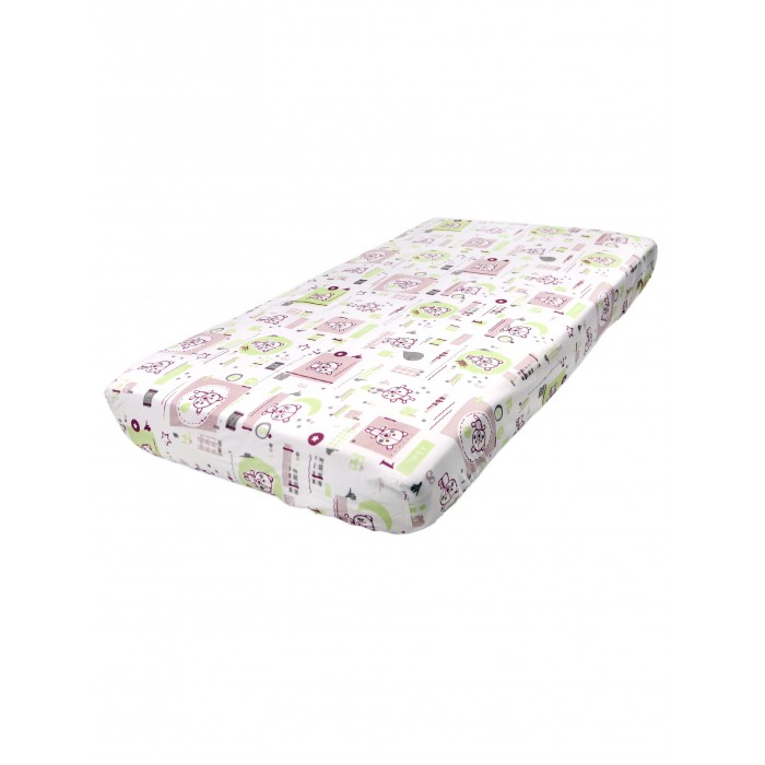 Daisy Простыня на резинке Мишка АВС 60х120 см