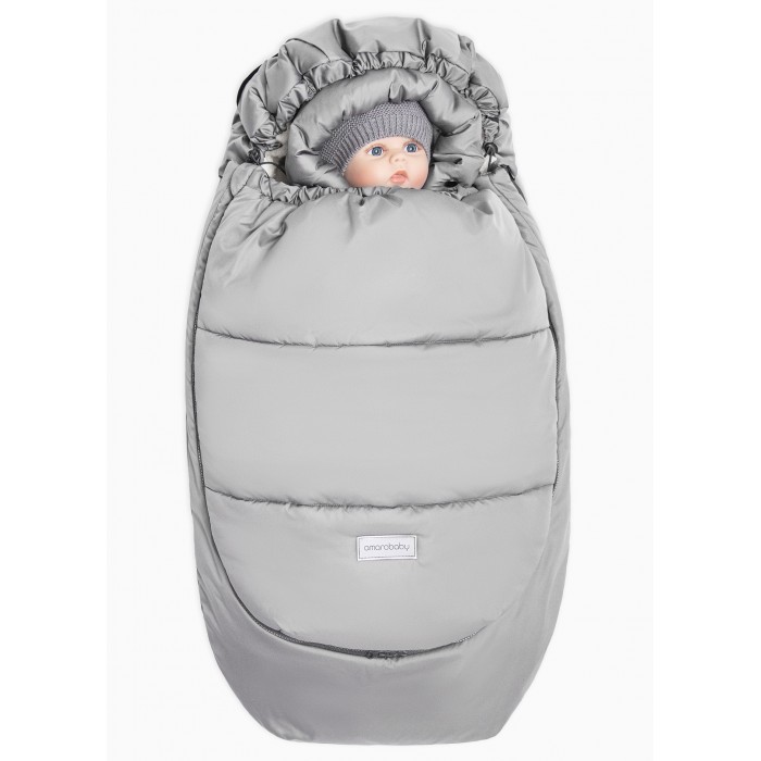 

AmaroBaby Конверт-трансформер зимний меховой Snowy Travel 85-105 см, Конверт-трансформер зимний меховой Snowy Travel 85-105 см