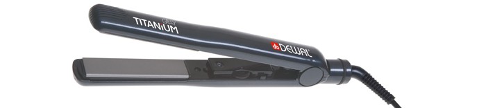 

Dewal Щипцы-выпрямители Titanium 105 Вт 25х90 мм 03-66, Щипцы-выпрямители Titanium 105 Вт 25х90 мм 03-66
