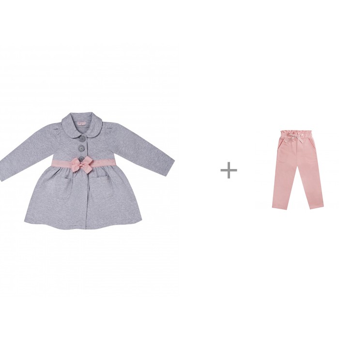 Diva Kids Жакет для девочки Лебеди DK-169 с брюками DK-168