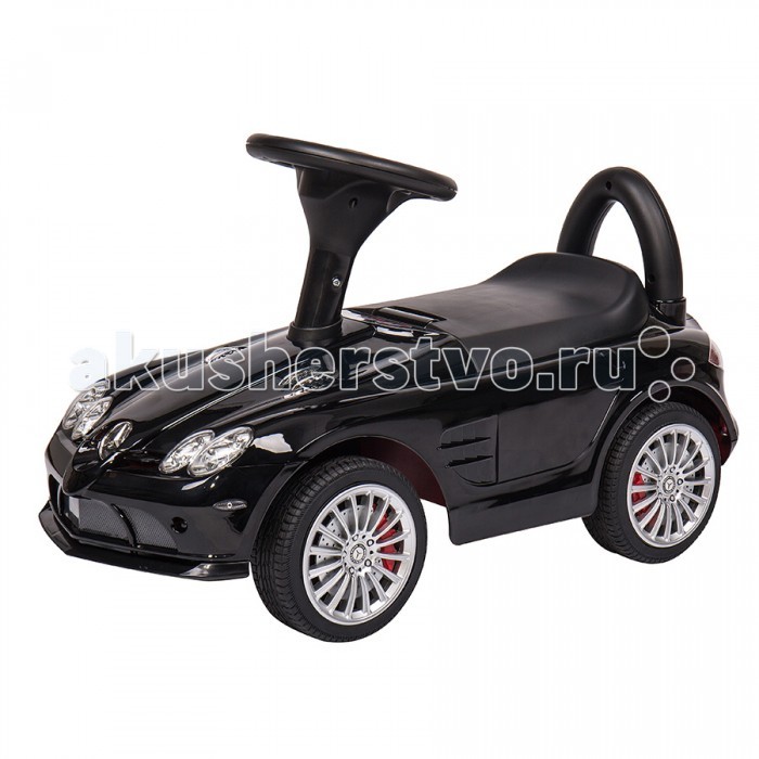Каталка Dongma Mercedes-Benz SLR 722sMercedes-Benz SLR 722s Каталка Dongma Mercedes-Benz SLR 722sMercedes-Benz SLR 722sDongma каталка Mercedes-Benz SLR 722s Особенности: Прочный высококачественный пластик Реалистичный дизайн Приводится в движение отталкиванием ногами (толокар) Руль и сидение из приятного на ощупь пластика Крутящийся руль с музыкальными эффектами Движение вперед и назад Удобное сидение из пластика Багажник под сидением Можно кататься на улице или в помещении Способствует физическому развитию малыша и укреплению ног Максимальная нагрузка — 30 кг Возраст: от 1 года Вес: 5.6 кг Размер машинки: 70х30х40 см<br>