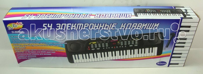 Музыкальная игрушка DoReMi Синтезатор 54 клавиши