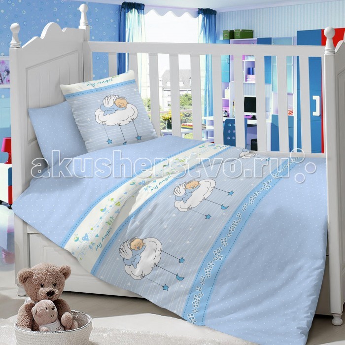 Постельное белье Dream Time My Angel (3 предмета)My Angel (3 предмета) Постельное белье Dream Time My Angel (3 предмета)My Angel (3 предмета)Постельное белье Dream Time My Angel (3 предмета) - это детский комплект постельного белья, который отвечает самым высоким стандартам качества. Особенности: Изделия не вызывают аллергический реакций, для них используется 100% хлопок (бязь) и импортные красители Яркая цветовая гамма, современные, стильные и подходящие расцветки для мальчиков и для девочек Долговечное, прочное и износостойкое постельное белье Размеры: Пододеяльник: 112х147 см Простыня: 100х150 см Наволочка: 40х60 см Рекомендации по уходу: Постельное белье следует стирать при температуре 40 градусов Наволочки и пододеяльники следует стирать вывернутыми на изнаночную сторону Отжим в режиме 600 об/мин. Гладить при низкой и средней температуре Не использовать отбеливатели<br>