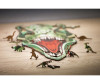  Eco Wood Art Деревянный пазл-головоломка Ewa Динозавр T-Rex Xl 40x24 см  коробка-картон - Eco Wood Art Деревянный пазл-головоломка Ewa Динозавр T-Rex Xl (40x24 см