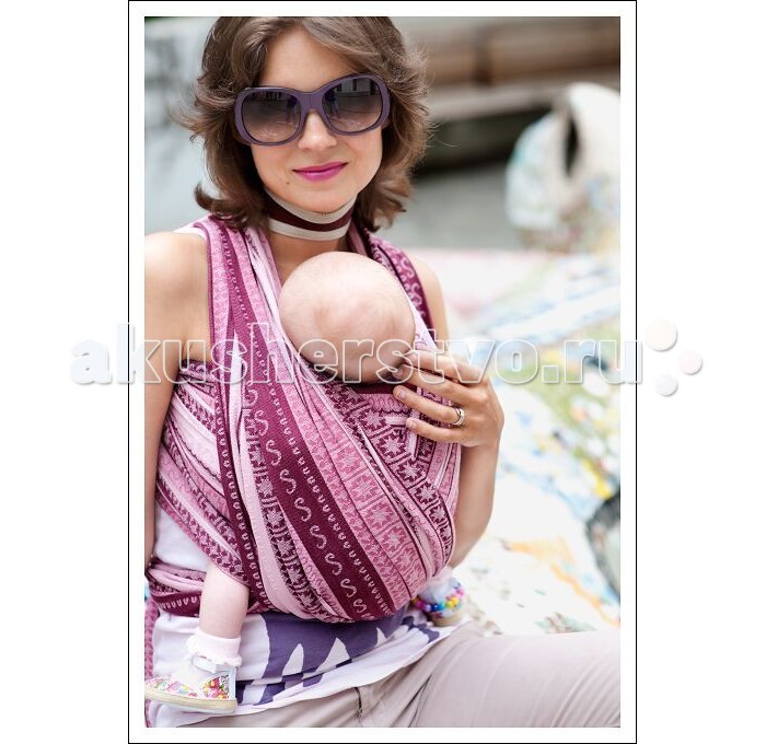 Слинг Ellevill Zara Tricolor шарф, хлопок (4.7 м)