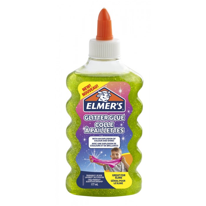 Elmers Клей прозрачный с блестками 177 мл