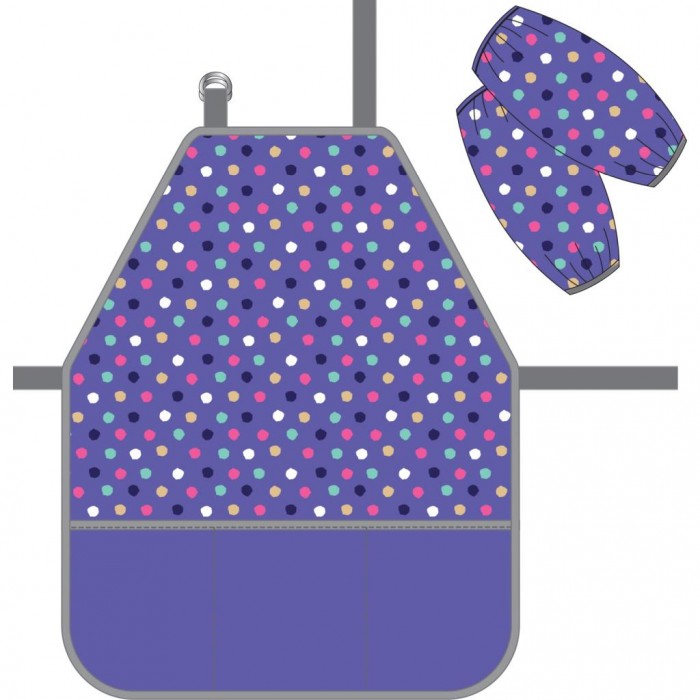 

ErichKrause Фартук с нарукавниками Dots, Фартук с нарукавниками Dots