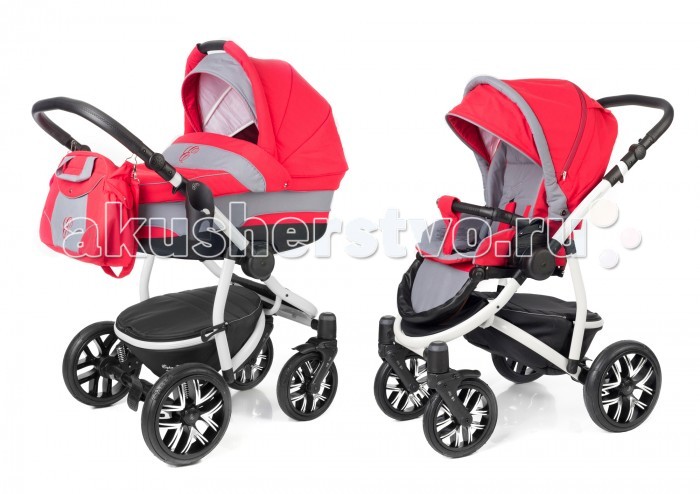 Коляска Esspero Discovery 2 в 1 шасси WhiteDiscovery 2 в 1 шасси White Коляска Esspero Discovery 2 в 1 шасси WhiteDiscovery 2 в 1 шасси WhiteКоляска 2 в 1 Esspero на шасси Discovery состоит из высокотехнологичного шасси, функционального прогулочного блока и люльки для новорожденных. Это настоящий внедорожник среди колясок! Усиленная рама, повышенная проходимость, глубокий узор протектора колес, эргономичность, удобство и комфорт – вот далеко не полный список преимуществ этой коляски! Она будет с радостью помогать Вам совершать прогулки с Вашим ребенком от самого момента его рождения и до 3 лет. Коляска не боится сложностей на дорогах, так как оснащена очень хорошей пружинной подвеской, а переход на иной тип дороги останется для Вас не сильно заметным благодаря наличию резиновых надувных колес. В набор, для удобства мамочки, входит вместительная и стильная сумочка. Все прогулочные блоки и люльки выполнены в пяти типах тканей с использованием разнообразных расцветок. Все ткани обработаны специальным водоотталкивающим составом. Первый тип Sirena (Bourduex, Beige Brown, Brown Beige, Navy Grey, Grey, Red Grey, Khakki Beige, Iris) состоит из качественных тканей без использования какого-либо дизайнерского оформления, т.е. они имеют гладкую структуру. Второй тип Люкс (Khakki Lux, Grey Lux, Navy Lux, Red Lux, Brown Lux), добавляет к оформлению вставки из качественной эко-кожи. В типе Жаккард (Coffee, Dark Grey, Cream, Luna, White, Grey Leves) используется крупноузорчатая ткань, сложного или простого переплетения. Следующий тип элитного оформления составляют ткани типа Карбон (LightChek, GreyCarbon, Chek, Carbon, MarCatbon), которые по своей структуре напоминают знаменитое углеводородное волокно. И завершает ассортимент абсолютный лидер рынка - тип Деним (Lena, Denim), повторяющий свойства прочной и надежной джинсовой ткани. Рама: Поворотная рама Прочная каучуковая покрышка Все колеса съемные Возможность снятия колеса как с осью, так и без нее Семь положений регулировки ручки по высоте Все кнопки легко нажимаются благодаря мягкой внешней пружине и расположены снаружи каркаса Фиксация люльки и прогулочного блока – easy-fix Предусмотрено специальное крепление для сумки Люлька: Увеличенные борта по высоте обеспечивают безопасность малыша во время прогулок Увеличена длина и ширина люльки Предусмотрена функция колыбели Матрасик и внутренняя вкладка выполнены из экологически чистых материалов, съемные, отлично стираются в режиме деликатной стирки Внутренняя отделка выполнена из высококачественного хлопка Регулировка подголовника по высоте Прогулочный блок: Мягкие плечевые накладки Дополнительная мягкая паховая перемычка крепится к бамперу Бампер декорирован экокожей 6 положений регулировки глубины капюшона Функция увлечения капюшона 4 положения спинки регулируются рычагом-фиксатором спальное место раскладывается до 170 градусов Сумка для мамы: Утепленная Три наружных кармана Две ручки + плечевая регулируемая ручка Декорирована светоотражателями и вышивкой с логотипом Esspero<br>