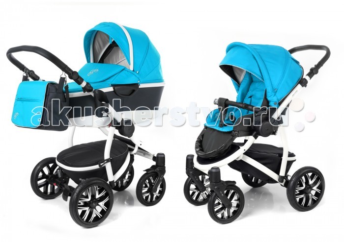 Коляска Esspero Discovery Alu 2 в 1 шасси WhiteDiscovery Alu 2 в 1 шасси White Коляска Esspero Discovery Alu 2 в 1 шасси WhiteDiscovery Alu 2 в 1 шасси WhiteКоляска 2 в 1 Esspero Discovery Alu состоит из высокотехнологичного шасси, функционального прогулочного блока и люльки для новорожденных. Это настоящий внедорожник среди колясок! Усиленная рама, повышенная проходимость, глубокий узор протектора колес, эргономичность, удобство и комфорт – вот далеко не полный список преимуществ этой коляски! Просторная люлька устанавливается на шасси всего одной рукой! Благодаря выдвижным ножкам, люльку можно использовать не только в качестве переноски, но и как кроватку. Удобный капюшон защитит от ветра и солнца, а регулировка подголовника позволит настроить модель так, чтобы малышу было удобно. Не менее удобен и прогулочный блок - регулируемая спинка и подножка очень понравятся маме ведь теперь коляску можно настроить именно под нужды ребенка. Глубокий капюшон защитит от осадков, а 5-ти точечные ремни и съемный бампер навсегда избавят маму от беспокойства по поводу безопасности во время прогулки. При разработке шасси коляски Esspero Alu производитель максимально облегчил раму, сохранив при этом надежность и прочность. Рама: Поворотная рама Прочная каучуковая покрышка Все колеса съемные Возможность снятия колеса как с осью, так и без нее Семь положений регулировки ручки по высоте Все кнопки легко нажимаются благодаря мягкой внешней пружине и расположены снаружи каркаса Фиксация люльки и прогулочного блока – easy-fix Предусмотрено специальное крепление для сумки Люлька: Увеличенные борта по высоте обеспечивают безопасность малыша во время прогулок Увеличена длина и ширина люльки Дно коляски выполнено из высококачественного пластика Матрасик и внутренняя вкладка выполнены из экологически чистых материалов, съемные, отлично стираются в режиме деликатной стирки Внутренняя отделка выполнена из высококачественного хлопка Удобная ручка на капюшоне позволяет легко менять положение люльки «к маме» и «от мамы» Регулировка подголовника по высоте Прогулочный блок: Дополнительная мягкая паховая перемычка крепится к бамперу Бампер декорирован экокожей Увеличенный солнцезащитный козырек Утепленная накидка на ножки Кнопки на магнитах 4 положения спинки регулируются рычагом-фиксатором спальное место раскладывается до 170 градусов Сумка для мамы: Утепленная Две ручки + плечевая регулируемая ручка Декорирована светоотражателями и вышивкой с логотипом Esspero<br>
