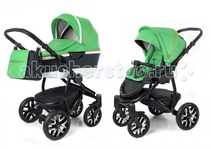 Коляска Esspero Discovery Alu 2 в 1 шасси BlackDiscovery Alu 2 в 1 шасси Black Коляска Esspero Discovery Alu 2 в 1 шасси BlackDiscovery Alu 2 в 1 шасси BlackКоляска 2 в 1 Esspero Discovery Alu состоит из высокотехнологичного шасси, функционального прогулочного блока и люльки для новорожденных. Это настоящий внедорожник среди колясок! Усиленная рама, повышенная проходимость, глубокий узор протектора колес, эргономичность, удобство и комфорт – вот далеко не полный список преимуществ этой коляски! Просторная люлька устанавливается на шасси всего одной рукой! Благодаря выдвижным ножкам, люльку можно использовать не только в качестве переноски, но и как кроватку. Удобный капюшон защитит от ветра и солнца, а регулировка подголовника позволит настроить модель так, чтобы малышу было удобно. Не менее удобен и прогулочный блок - регулируемая спинка и подножка очень понравятся маме ведь теперь коляску можно настроить именно под нужды ребенка. Глубокий капюшон защитит от осадков, а 5-ти точечные ремни и съемный бампер навсегда избавят маму от беспокойства по поводу безопасности во время прогулки. При разработке шасси коляски Esspero Alu производитель максимально облегчил раму, сохранив при этом надежность и прочность. Рама: Поворотная рама Прочная каучуковая покрышка Все колеса съемные Возможность снятия колеса как с осью, так и без нее Семь положений регулировки ручки по высоте Все кнопки легко нажимаются благодаря мягкой внешней пружине и расположены снаружи каркаса Фиксация люльки и прогулочного блока – easy-fix Предусмотрено специальное крепление для сумки Люлька: Увеличенные борта по высоте обеспечивают безопасность малыша во время прогулок Увеличена длина и ширина люльки Дно коляски выполнено из высококачественного пластика Матрасик и внутренняя вкладка выполнены из экологически чистых материалов, съемные, отлично стираются в режиме деликатной стирки Внутренняя отделка выполнена из высококачественного хлопка Удобная ручка на капюшоне позволяет легко менять положение люльки «к маме» и «от мамы» Регулировка подголовника по высоте Прогулочный блок: Дополнительная мягкая паховая перемычка крепится к бамперу Бампер декорирован экокожей Увеличенный солнцезащитный козырек Утепленная накидка на ножки Кнопки на магнитах 4 положения спинки регулируются рычагом-фиксатором спальное место раскладывается до 170 градусов Сумка для мамы: Утепленная Две ручки + плечевая регулируемая ручка Декорирована светоотражателями и вышивкой с логотипом Esspero<br>