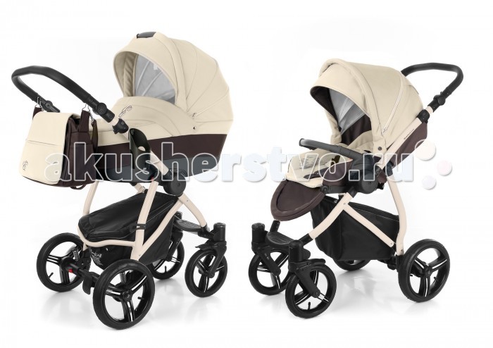 Коляска Esspero Grand Newborn Lux 2 в 1 шасси Beige