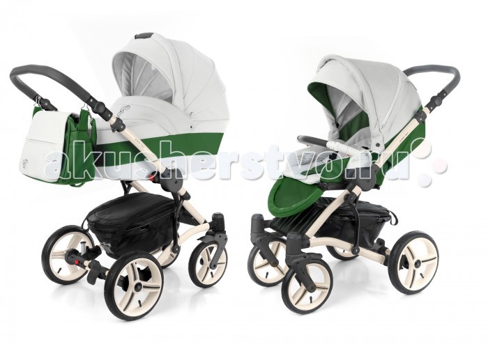 Коляска Esspero Grand Tour 2 в 1 шасси BeigeGrand Tour 2 в 1 шасси Beige Коляска Esspero Grand Tour 2 в 1 шасси BeigeGrand Tour 2 в 1 шасси BeigeКоляска Esspero Grand Tour 2 в 1- эксклюзивная модульная коляска 2 в 1 от мирового норвежского производителя, при изготовлении которой используется высококачественная эко-кожа. Пружинная система амортизации и каучуковые надувные колеса позволяют с легкостью двигаться по намеченному пути и не обращать внимание на тип покрытия дороги и возможные препятствия. Вращающиеся на 360 градусов передние колеса и ручка сплошной конструкции придают коляске маневренность и легкость управления. Люлька для новорожденного и прогулочное сиденье оснащены объемными, регулируемыми капорами с сетчатыми окошками. На прогулке ребенок сможет с комфортом отдохнуть. В этих целях в люльке предусмотрен изменяемый по наклону подголовник, а в прогулочном блоке регулируемая подножка и спинка, опускаемая до горизонтального положения. Люлька: высококачественная эко-кожа эргономичная ручка для переноски накидка, высокий отворот регулируемый по наклону подголовник бесшумно регулируемый капор с солнцезащитным козырьком и сетчатым окном, открывающимся с помощью молнии. Прогулочный блок: высококачественная эко-кожа установка по/против направления движения комфортное сиденье, спинка опускается до горизонтального положения регулируемая подножка защитный съемный бампер бесшумно регулируемый капор с солнцезащитным козырьком и сетчатым окном.<br>