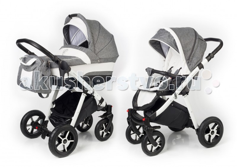 Коляска Esspero Newborn Lux 2 в 1 шасси White