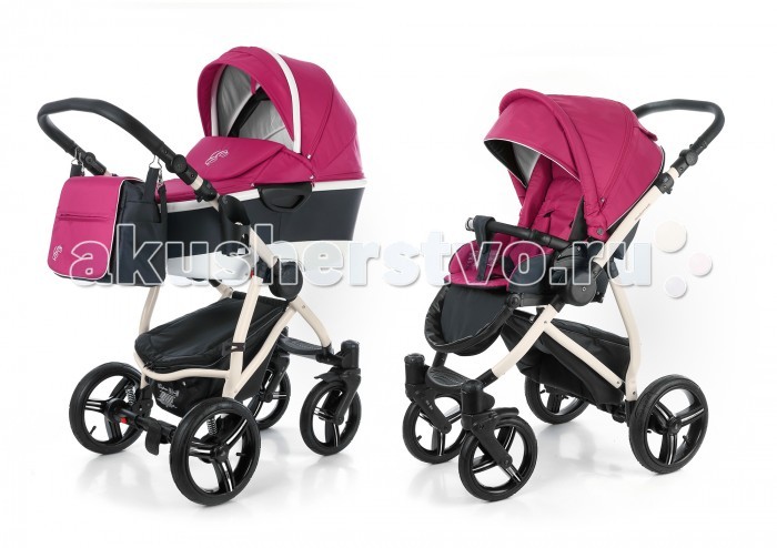 Коляска Esspero Newborn Lux Alu 2 в 1 шасси BeigeNewborn Lux Alu 2 в 1 шасси Beige Коляска Esspero Newborn Lux Alu 2 в 1 шасси BeigeNewborn Lux Alu 2 в 1 шасси BeigeКоляска 2 в 1 Esspero Grand Newborn Lux Alu - люксовый вариант модульной системы от норвежского производителя. Эксклюзивная модульная коляска 2 в 1 от мирового норвежского производителя, при изготовлении которой используется высококачественная эко-кожа. О ее функциональности и качестве изготовления говорит само название. Она идеально подходит для прогулок с детками от рождения и до 3-х лет. На прочное алюминиевое шасси Вы в начале ставите люльку для новорожденных, а затем, благодаря наличию универсальной системы крепления, прогулочный блок. Причем последний Вы можете устанавливать реверсивно, в зависимости от Вашего или малыша желания. Коляска отличается хорошим уровнем проходимости и маневренности, все ткани обработаны водоотталкивающим составом и прекрасно поддаются стирке. Дополнительно к коляске идет в комплекте стильная сумочка для мамы. Рама: Авторский дизайн Поворотная рама Прочная каучуковая покрышка Все колеса съемные Семь положений регулировки ручки по высоте Фиксация люльки и прогулочного блока – easy-fix Ручка дополнительно декорирована экокожей Все винты выполнены из высокопрочного сплава Предусмотрено специальное крепление для сумки Люлька: Люлька выполнена с учетом всех современных требований, рассчитана на любые погодные условия Увеличенные борта по высоте обеспечивают безопасность малыша во время прогулок Увеличена длина и ширина люльки Предусмотрена функция колыбели Матрасик и внутренняя вкладка выполнены из экологически чистых материалов, съемные, отлично стираются в режиме деликатной стирки Удобная ручка на капюшоне позволяет легко менять положение люльки «к маме» и «от мамы» Регулировка подголовника по высоте Прогулочный блок: Прогулочный блок складывается вместе с рамой книжкой Мягкие плечевые накладки Дополнительная мягкая паховая перемычка крепится к бамперу Бампер декорирован экокожей 6 положений регулировки глубины капюшона Капюшон съемный 4 положения спинки регулируются рычагом-фиксатором спальное место раскладывается до 170 градусов Подножка регулируется в семи положениях Кнопки регулировки на мягких пружинах Предусмотрена смена положений «к маме» и «от мамы» Сумка для мамы: Утепленная Три наружных кармана Две ручки + плечевая регулируемая ручка Декорирована светоотражателями и вышивкой с логотипом Esspero Люлька - 87 х 45 х 34 см, 6 кг Шасси - 81 х 52 х 31 см, 11 кг<br>