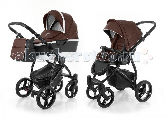 Коляска Esspero Newborn Lux Alu 2 в 1 шасси Black