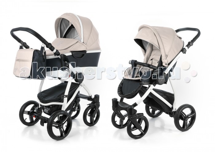 Коляска Esspero Newborn Lux Alu 2 в 1 шасси White