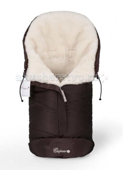 Зимний конверт Esspero Sleeping Bag WhiteSleeping Bag White Зимний конверт Esspero Sleeping Bag WhiteSleeping Bag WhiteЗимний конверт Esspero Sleeping Bag White отлично подойдет для прогулок в промозглую, ненастную, ветреную погоду. Особенности: Внутри конверта расположен внутренний утеплитель белого цвета, состоящий из 100% натуральной овечьей шерсти. Верх конверта изготовлен из плотной и крепкой ткани, которая не продувается ветром и пропитана водоотталкивающим составом. Для удобства его крепления на коляске имеются специальные прорези под пятиточечные ремни. Конверт одинаково может использоваться как в коляске, так и в санках, а также автокресле. Размер: 90х45 см<br>