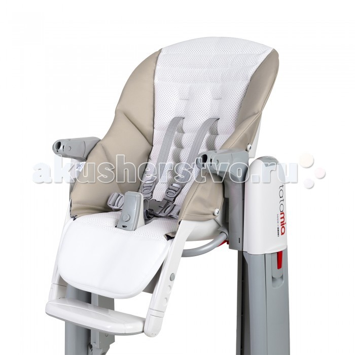 Esspero Сменный чехол для Peg-Perego Tatamia / Siesta - Sport-S LeatheretteСменный чехол для Peg-Perego Tatamia / Siesta - Sport-S Leatherette Esspero Сменный чехол для Peg-Perego Tatamia / Siesta - Sport-S LeatheretteСменный чехол для Peg-Perego Tatamia / Siesta - Sport-S LeatheretteСменный чехол Esspero для Peg-Perego Tatamia / Siesta - Sport-S Leatherette - достойная замена базовому чехлу стульчика для кормления. Дизайн стульчика в спортивном стиле сделает детский стульчик модным и неповторимым. Для производства чехла используется качественная эко-кожа - практичный, износостойкий материал, безопасный для ребенка. К тому же в чехле есть специальная перфорация для лучшей вентиляции. Изготовлен чехол для стульчика с прорезями для ремней безопасности.<br>