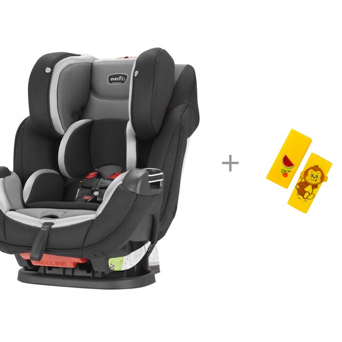 фото Автокресло Evenflo Symphony 34612 с защитной накидкой на спинку сиденья автомобиля ProtectionBaby