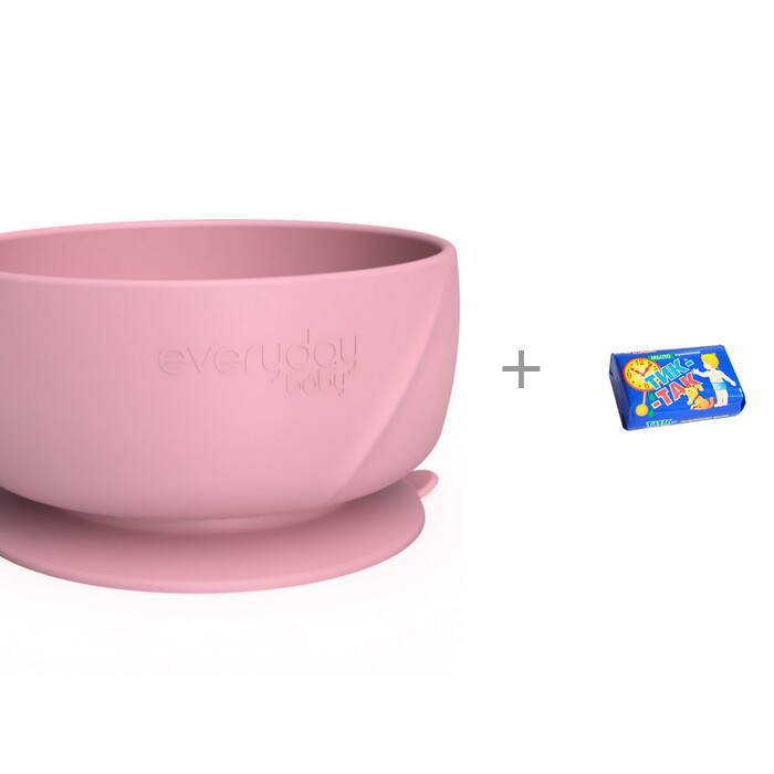 Everyday Baby Силиконовая глубокая тарелка на присоске и Мыло Свобода Тик-так 150 г