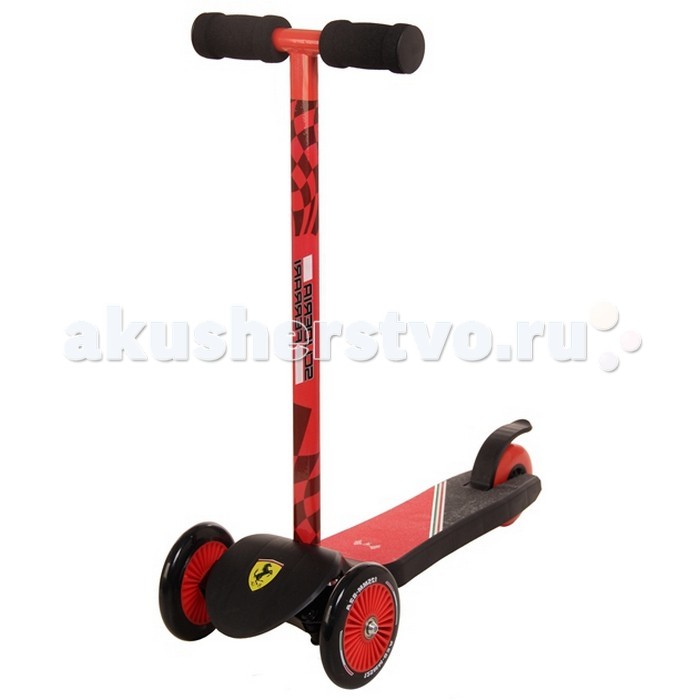 Двухколесный самокат Ferrari Twist Scooter FXK-4Twist Scooter FXK-4 Двухколесный самокат Ferrari Twist Scooter FXK-4Twist Scooter FXK-4Двухколесный самокат Ferrari Twist Scooter FXK-4 с функцией подвеса принесет радость вашему ребенку. Особенности: Возраст: 3+ Материалы: пластик, алюминий Колеса: ПУ Подшипник: ABEC-3<br>