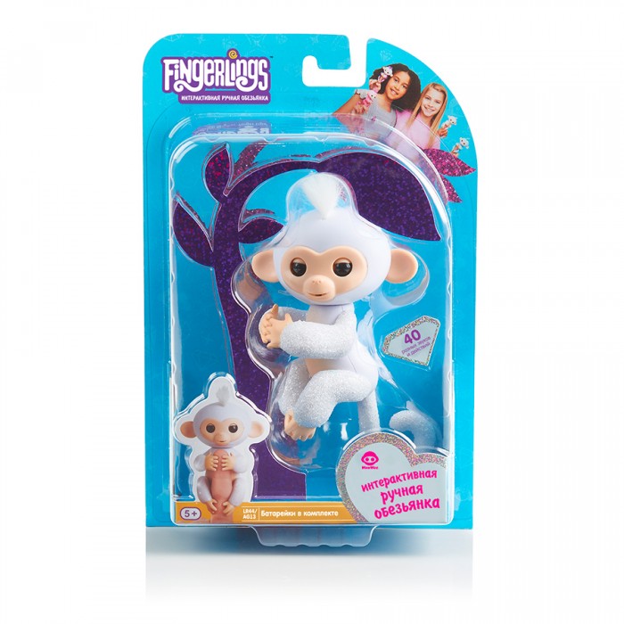 

Интерактивная игрушка Fingerlings Обезьянка 376, Обезьянка 376