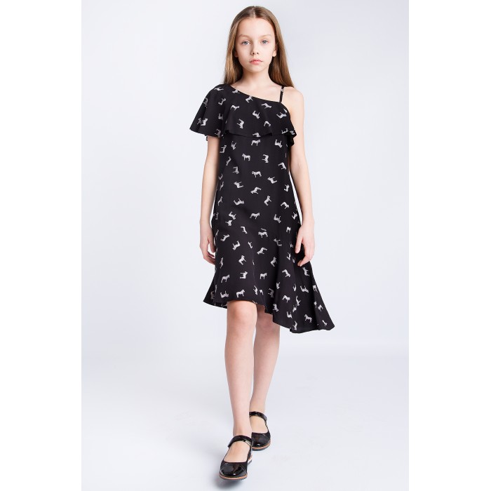 Детские платья и сарафаны Finn Flare Kids Платье для девочки KS18-71010, Детские платья и сарафаны - артикул:514206 Детские платья и сарафаны Finn Flare Kids Платье для девочки KS18-71010, Детские платья и сарафаны - артикул:514206