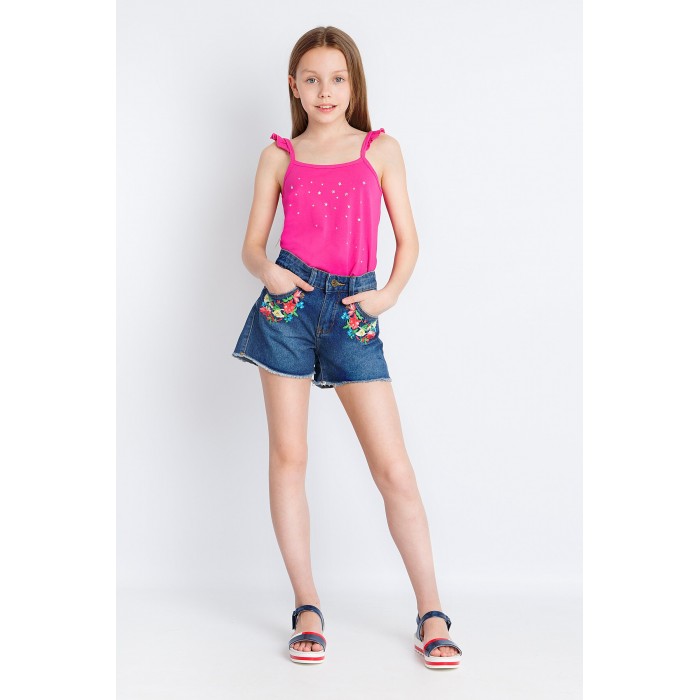 Шорты и бриджи Finn Flare Kids Шорты для девочки KS18-75021, Шорты и бриджи - артикул:548331 Шорты и бриджи Finn Flare Kids Шорты для девочки KS18-75021, Шорты и бриджи - артикул:548331