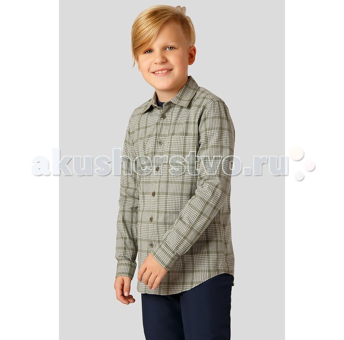 фото Finn flare kids верхняя сорочка для мальчика ka18-81026