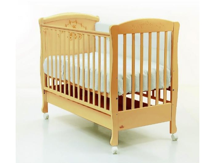 фото Детская кроватка fiorellino infant с ящиком 120x60 см