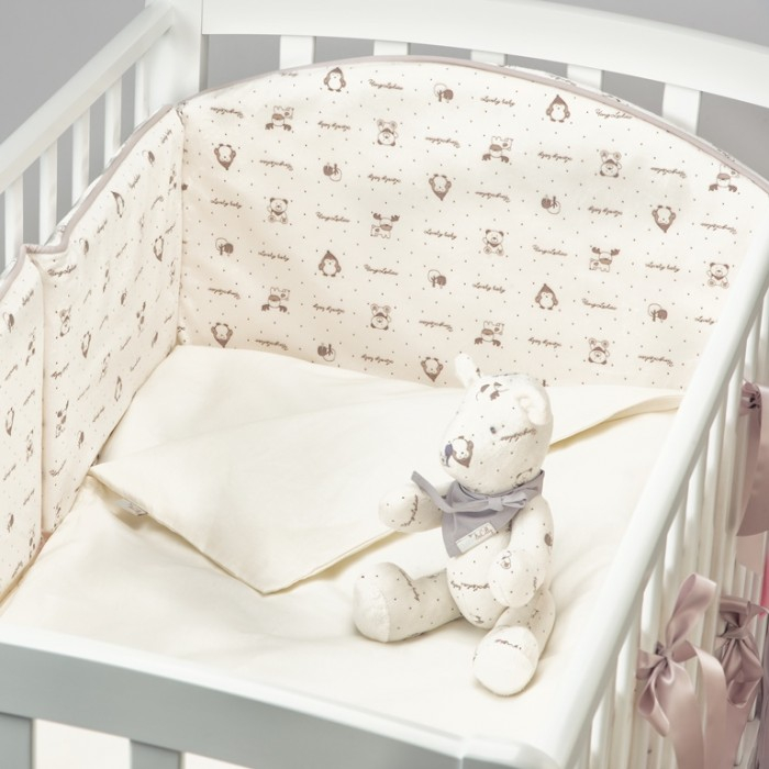 фото Комплект в кроватку Fluffymoon Lovely Baby (4 предмета)