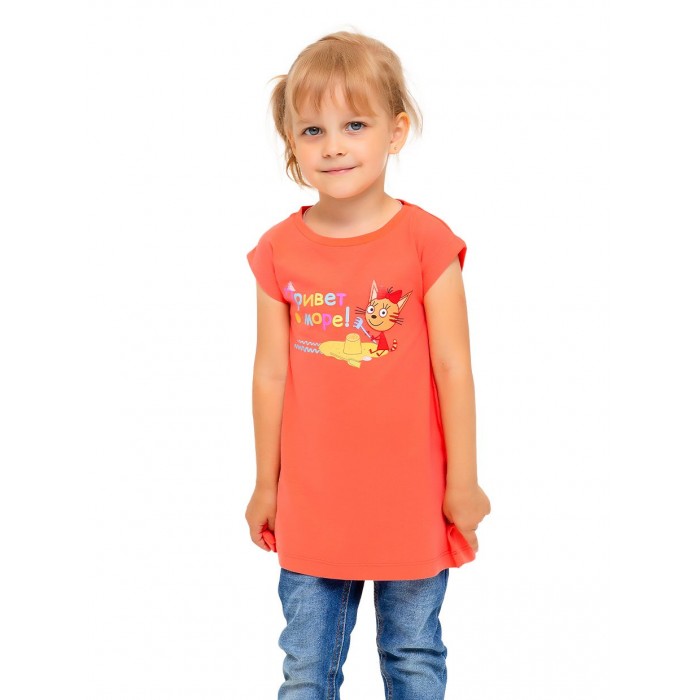 Frutto Rosso Туника для девочки Три кота TKG182