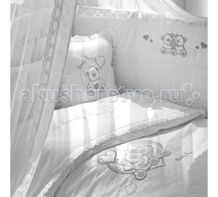 Комплект в кроватку Funnababy Lovely Bear 140х70 (5 предметов) 28311