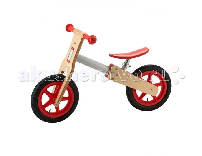 Беговел Geuther SportsBikeSportsBike Беговел Geuther SportsBikeSportsBikeДетский велосипед SportsBike от Geuther быстр как ветер! Для всех будущих знаменитых спортсменов, которые хотят быть быстрее других, SportsBike - абсолютно незаменимая вещь! Изготовленный из модной композиции хромированного металла и дерева, он выглядит практически как настоящий велосипед. Благодаря быстрозажимному приспособлению высоту эргономичного сиденья с мягкой обивкой можно регулировать индивидуально, что обеспечивает оптимальное положение для детей в возрасте от 14 месяцев до 3 лет. Мягкие ручки из гипоаллергенного каучука и установленные на шарикоподшипниках 12-дюймовые пневматические шины делают этот спортивный велосипед надежным спутником на любой дороге. Особенности: Сиденье с мягкой обивкой Пневматические шины Высота сиденья регулируется в диапазоне 35-40 см Материалы: Березовая фанера Хромированный металл<br>
