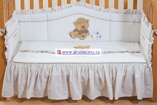 Комплект в кроватку Giovanni Teddy 120х60 см (4 предмета)