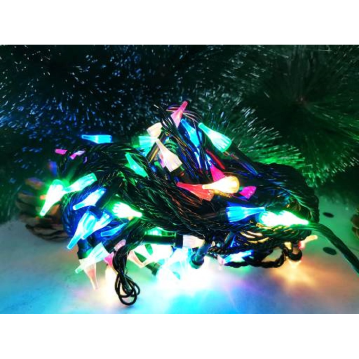 Bikson Гирлянда нить 100 ламп LED Кристалл 9 м