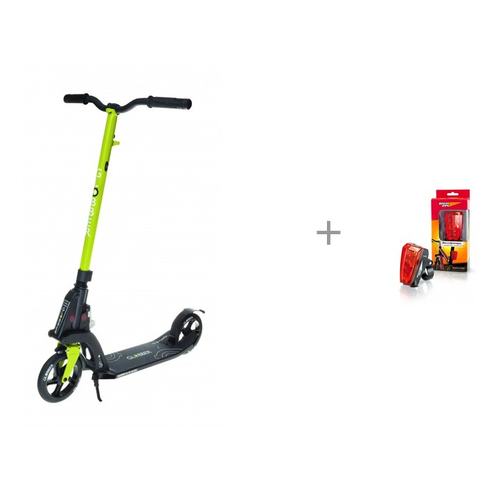 

Двухколесный самокат Globber One K180 и велосипедный фонарь Яркий луч V-052, One K180 и велосипедный фонарь Яркий луч V-052