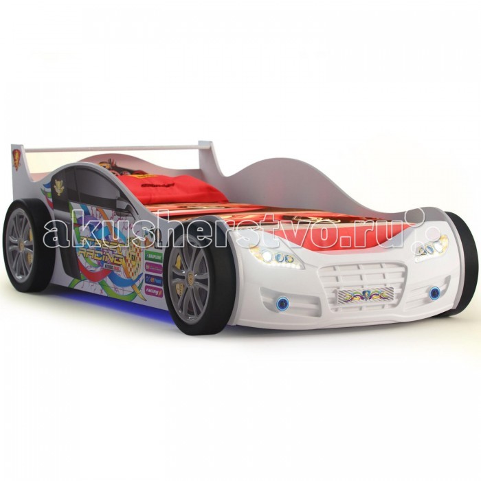 

Подростковая кровать Grifon Style Машина RX 800 без подсветки